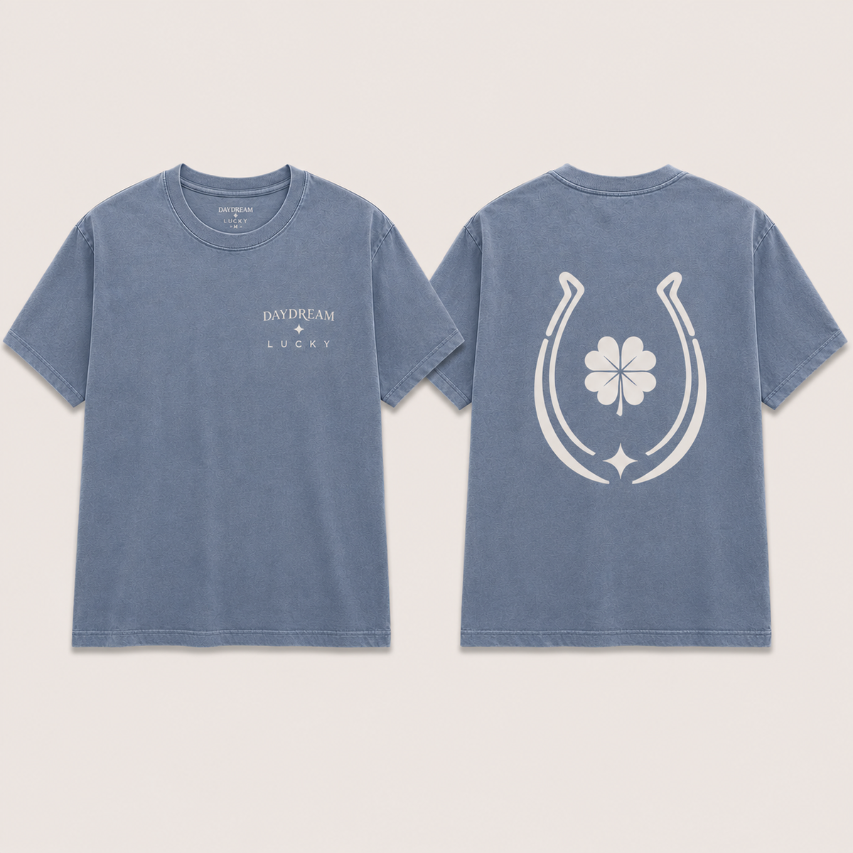 Vintage-Washed Cotton Tee, Relaxed Fit
