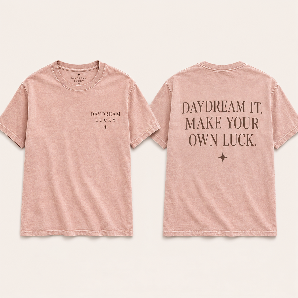 Vintage-Washed Cotton Tee, Relaxed Fit