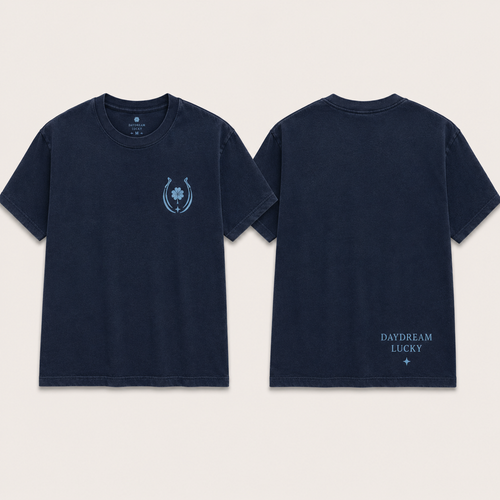 Vintage-Washed Cotton Tee, Relaxed Fit
