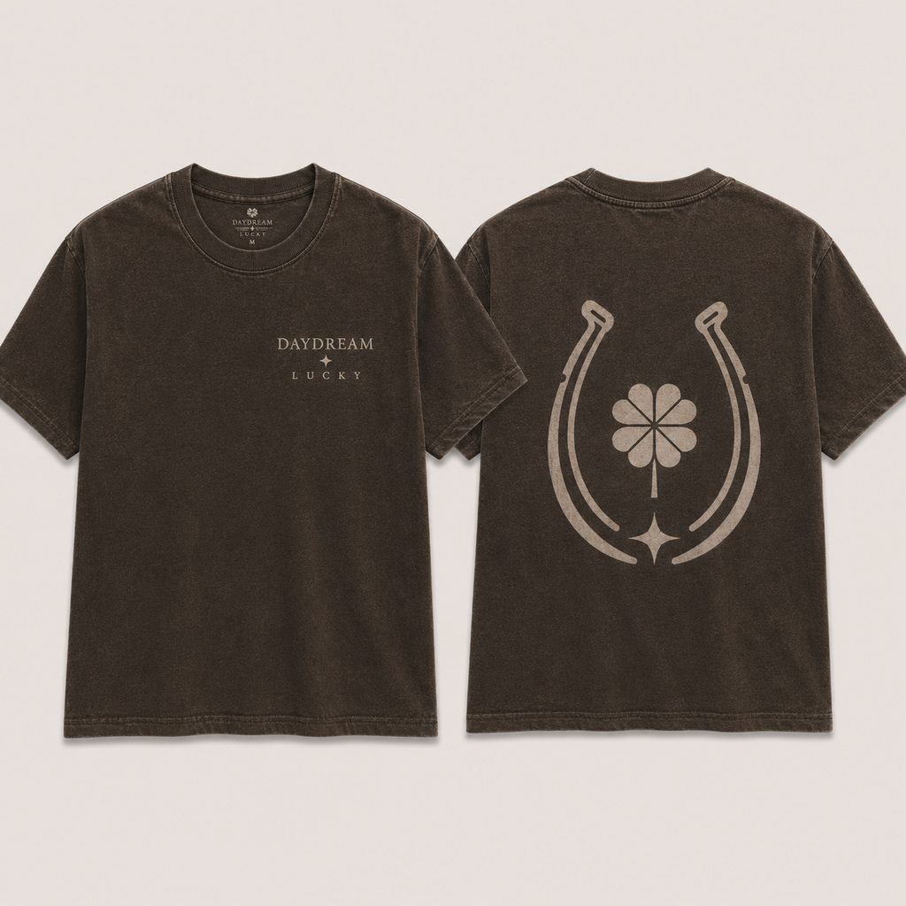 Vintage-Washed Cotton Tee, Relaxed Fit