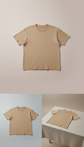 Vintage-Washed Cotton Tee, Relaxed Fit